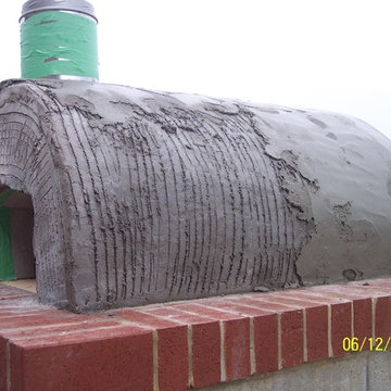 The Koval Family Wood Fired Brick Pizza Oven in Michigan