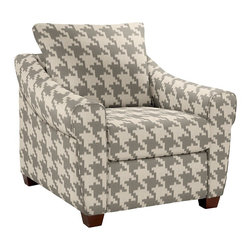 Keller Premier Stationary Chair by La-Z-Boy shown in Pewter - Products