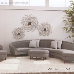 The Capri Sectional by Weiman - Sectional Sofas