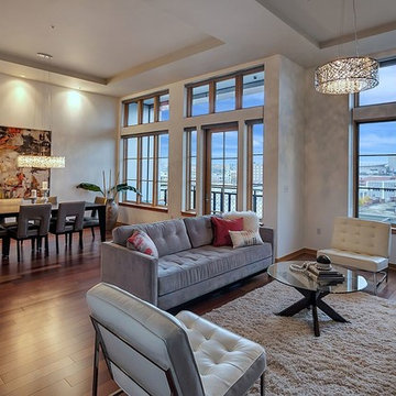 Penthouse staging