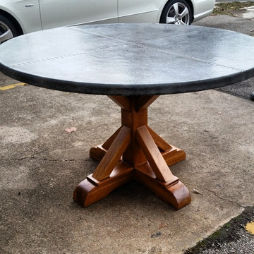 Zinc Table by Barrio Antiguo in Houston Texas