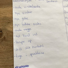 Ombygning - Slibning af trægulve og udskiftning af vinduer og døre