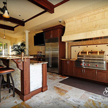 pool &  grill area