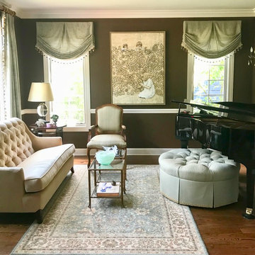 Art Enthusiast's Family Home - Living / Music Room