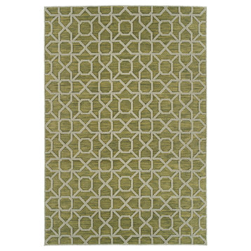 Kaleen Cove Collection Cov01-96 Lime Green Runner 2'x6'