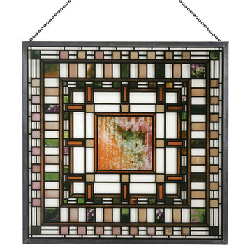 Frank Lloyd Wright D. D. Martin House Skylight Stained Glass