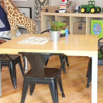 *lower level playroom