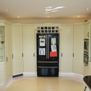 Ivory Kitchen with Raised panel door