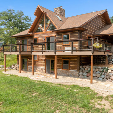 Concrete Log Siding Homes