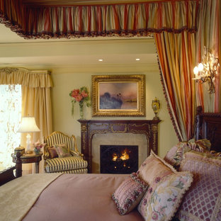 75 Beautiful Victorian Bedroom With Green Walls Pictures & Ideas | Houzz