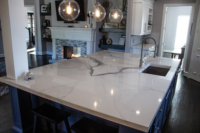 Home design - transitional home design idea in Dallas