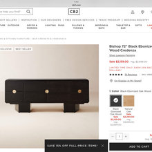 Jenny & Phillip Credenzas/Media Consoles