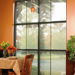 Brilliance&reg; pleated shades with SoftGlide&reg; cord loop - Cellular Shades