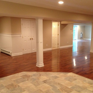 Transitional Basement in Ridgefield, CTe