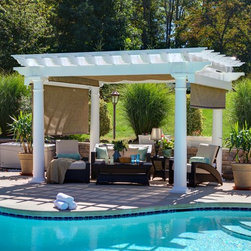 Vinyl Artisan Pergola - Pergolas