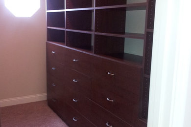 This is an example of a contemporary wardrobe in Cincinnati.