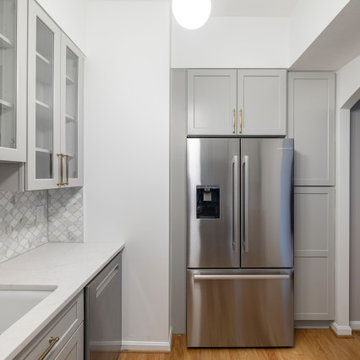 Transitional Kitchen Project in Old Town Alexandria, VA