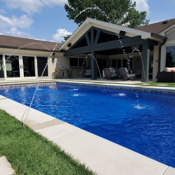 Etscorn Family 40' Illusion & Square Hot Tub