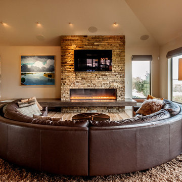 Contemporary Bluff-House Remodel