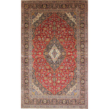 Persian Rug Keshan 15'11"x9'9" Hand Knotted