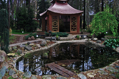 японский павильон и садик