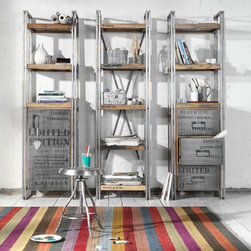 Industrial chic bookshelves and storage - Display & Wall Shelves