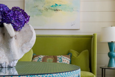 Inspiration for a contemporary entryway remodel in Atlanta