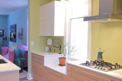 Example of an eclectic kitchen design in Ottawa