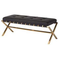 Contemporary Upholstered Benches by Nuevo