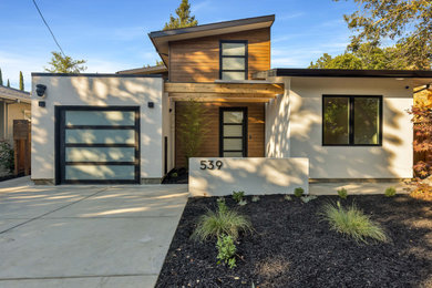 Inspiration for a contemporary exterior home remodel in San Francisco