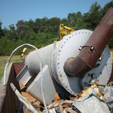 Industrial Facebook Sculpture