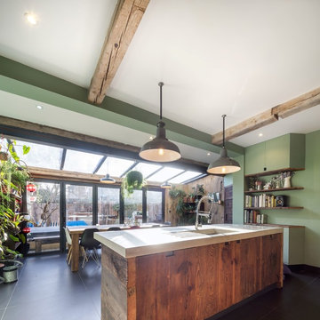 Kitchen in Kingston Edwardian House Refurbishment