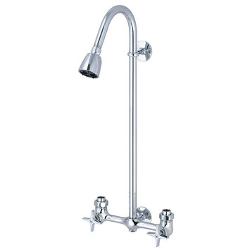 Central Brass Two Handle Exposed Shower Set