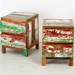 Cahaya Bedside Dresser - 2 Drawer - Nightstands And Bedside Tables