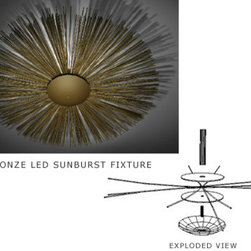 Custom Pieces - Flush-mount Ceiling Lighting