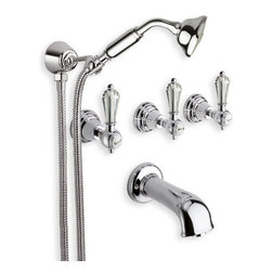 Сантехника CRISTINA Коллекция CANOVA KRISTAL - Bathtub Faucets