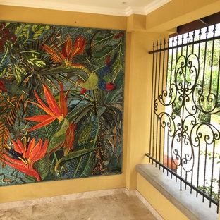 entrance feature for private home