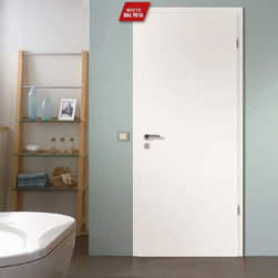 Modern white laminated finishes - Interior Doors