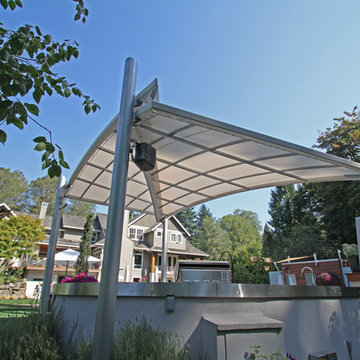 Barbecue area cover