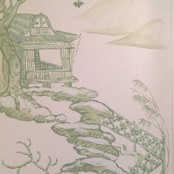 Chinoiserie Master bath
