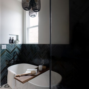 Tile Enchantment: A Tile Lovers' Dramatic Bathroom Renovation in Emeryville