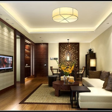 Inner Mongolia international hot spring hotel, the lobby, guest room part