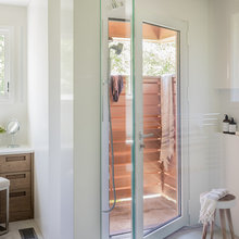 Outside shower