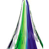 Sculpture En Verre De Murano - Pointe De Hallebarde Bleue Et Verte - 10 Cm - Occasion