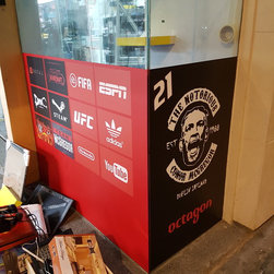 Design works and installation at MOBILE/ GAMING retail outlet - Home Accessories & Decor