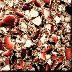 Ruby Red with Patina - Vetrazzo - Kitchen Countertops
