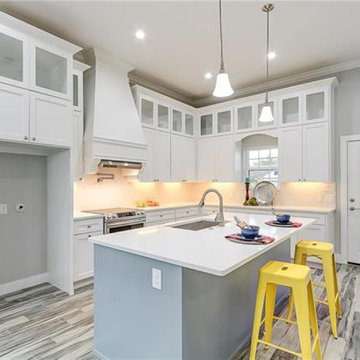 Rolling Island, Kitchen Makeover in Temple City, CA