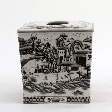 Porcelain Tissue Box