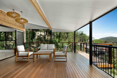 This is an example of a country deck in Sunshine Coast.