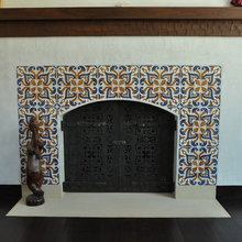 spanish fireplace